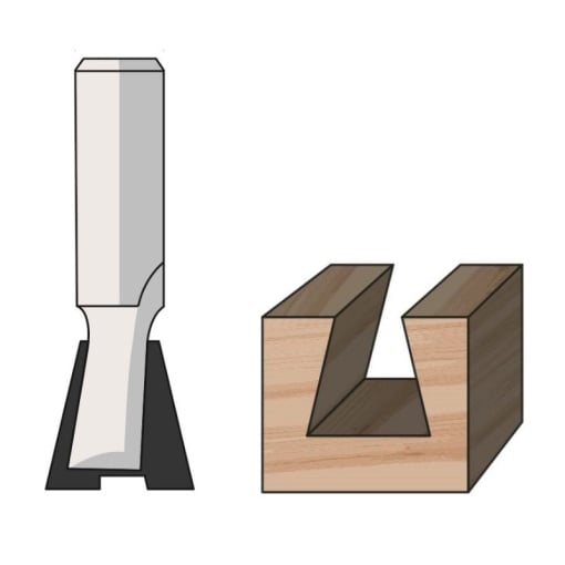 Feronerie - Freza caneluri Famag Widia diametru 12.7 mm adancime B12.7 mm unghi <14°